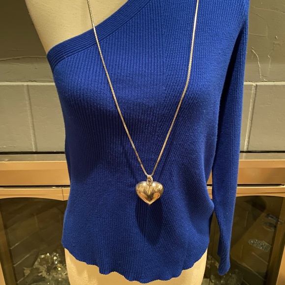 Les Bernard Inc necklace with heart charm - Picture 5 of 7